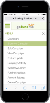 share-campaign Top 9 Ways to Promote Your GoFundMe From Your Phone